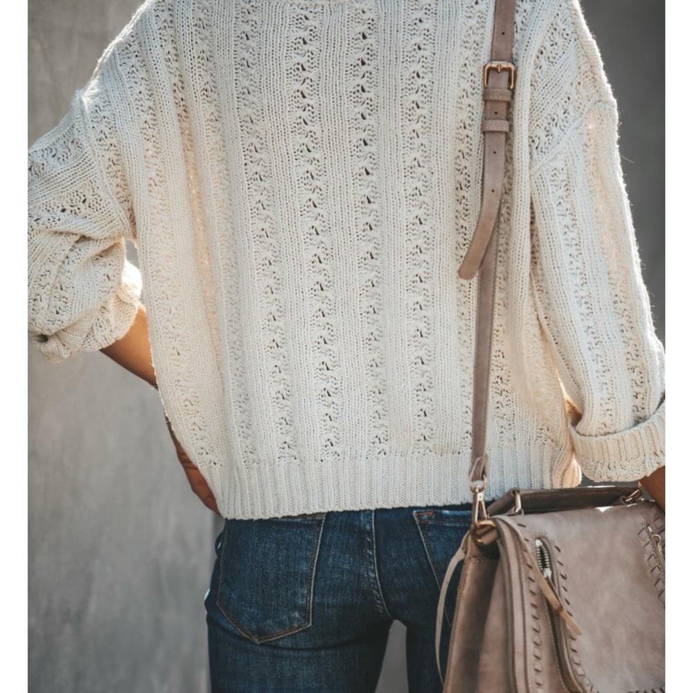 Cable Knit Sweater - Picture 4 of 6